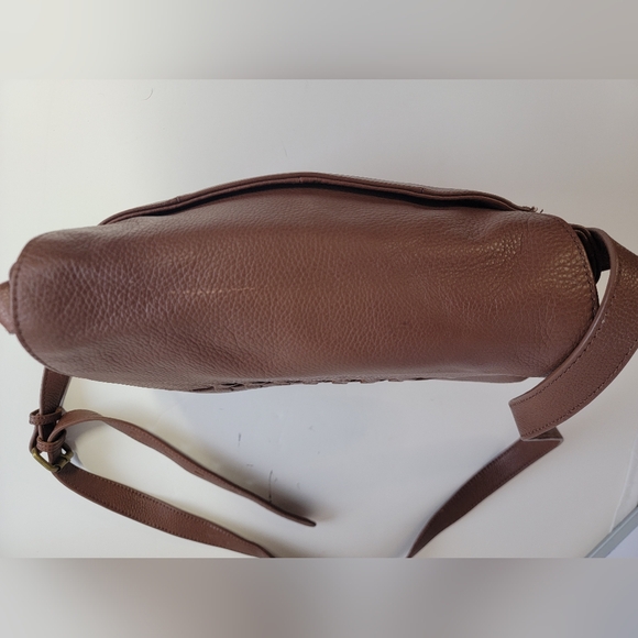 Lucky Brand Women Kingston Leather Flap Shoulder Bag MSRP $188 - Picture 6 of 16